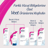 Veet Pure Sensitive Skin Hair Removal Cream - Lotus Milk & Jasmine, Painless, Quick & Effective Body & Leg Hair Removal