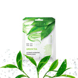 JKosmec Hydrating Green Tea Face Mask - Natural Skincare for Dry Skin, 0.85 fl oz