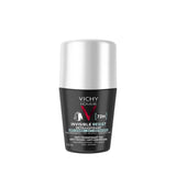 Vichy Invisible Resist Roll-on Deodorant for Women - 50ml, Non-Staining & Effective