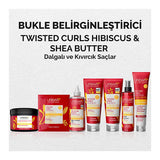 Urban Care Twisted Curls: Hibiscus & Shea Butter Curl Defining Cream - Anti-Frizz, Moisturizing Hair Care for Wavy & Curly Hair