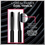 Loreal Paris Telescopic Lift Mascara - Long-Lasting, Volumizing, and Nourishing Mascara for Eyelash Enhancement