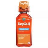 Vicks DayQuil Cold and Flu Medicine Liquid, 12 fl oz