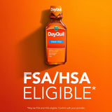 Vicks DayQuil Cold and Flu Medicine Liquid, 12 fl oz