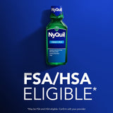 Vicks NyQuil Cold & Flu Nighttime Relief Liquid, 12 fl oz