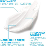 La Roche-Posay Cicaplast Mains: Repairing Hand Cream for Dry, Cracked Hands - Hypoallergenic Moisturizer for Sensitive Skin & Eczema Relief
