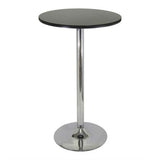 3 Piece Modern Dining Set with Bistro Table and Two Stools