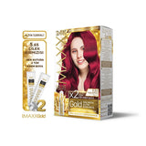 Maxx Deluxe Golden Beauty Hair Dye 5.65 Strawberry Red