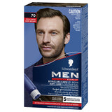 Men Perfect 70 Dark Brown Hair Dye - Men's Hair Dye for Grey Hair Coverage
