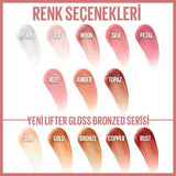 Maybelline New York Lifter Gloss - Moisturizing Lip Gloss with Hyaluronic Acid, Non-Sticky Formula