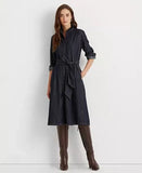 Lauren Ralph Lauren Denim A-Line Shirtdress – Dark Rinse Wash, Size 2
