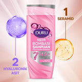 Duru Moisture Bomb Strong & Shiny Shampoo 400 ml