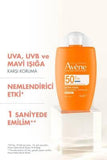 Avene Ultra Fluide SPF50+ Sunscreen: Invisible Protection for Normal & Combination Skin | Non-Greasy, High UVA/UVB Defense