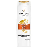 Pantene 3-in-1 Anti-Hair Loss Shampoo with PRO-V Technology - Strengthens & Nourishes Hair, 13.53 fl oz