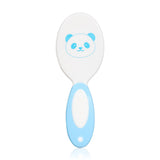 Eklips Baby Hair Brush and Comb Set - Natural Bristle Brush & Round-Tipped Comb for Gentle Infant Hair Care