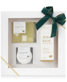 Japanese Yuzu ALOE VERA Soap Bar 3- pc Bath & Body Gift Set -Natural