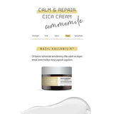 Skin401 Calm Repair Cica Cream - Soothing Face Cream for Sensitive Skin, Redness Relief & Skin Barrier Repair - Vegan & Cruelty-Free, 50ml