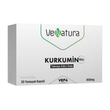 VeNatura Curcumin Supplement - 800mg Turmeric Capsules for Anti-Inflammatory Support, Gluten-Free, Non-GMO - 30 Soft Capsules