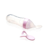 Babyjem Baby Squeeze Spoon - BPA-Free, One-Handed Feeding, Silicone Baby Feeding Utensils, Baby Feeding Accessories, Baby Feeding Spoon