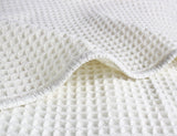 100% Merino Wool Waffle Weave Blanket