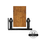 Wall Mounted Dual-Wheel Barn Door Roller Floor Guide