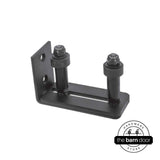 Wall Mounted Dual-Wheel Barn Door Roller Floor Guide