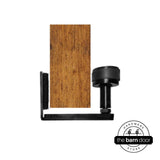 Wall Mounted Felt-Lined Large Barn Door Roller Floor Guide