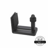Wall Mounted Felt-Lined Barn Door Roller Floor Guide