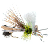Grasshopper Trout Flies Assortment Foam Hoppers - 9 Flies Size 10