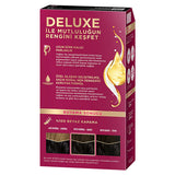 Palette Deluxe: Intense Black Hair Dye 1-0 - Long Lasting Color, Deep Conditioning with Micro Oils, At-Home Permanent Hair Coloring