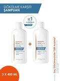 Ducray Anaphase Plus Anti-Hair Loss Shampoo 400ml x 2 - Strengthens Hair, Treats Hair Loss