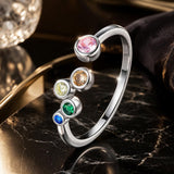 925 Sterling Silver Pavé Setting CZ Ring