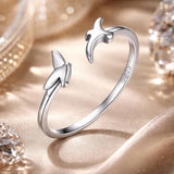 S925 Oxidized Silver 0.15cm Ring