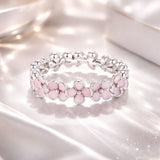 925 Silver Size 5 Enamel Ring for Women