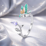 925 Sterling Silver 0.16cm Pavé Setting CZ Ring