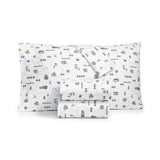 Whim by Martha Stewart Collection Flannel Cotton 4-PC. Full Sheet Set