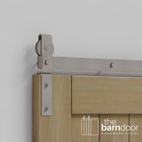 J-Strap Heavy Duty Bifold Barn Door Hardware Kit | 4-Door Biparting