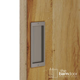 Barn Door Square Corner Flush Pull