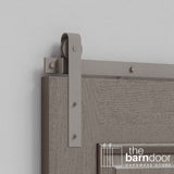 J Strap Heavy Duty Sliding Barn Door Hardware Kit