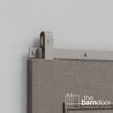 J Top Mount Heavy Duty Sliding Barn Door Hardware Kit