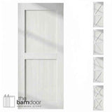 Natural Pine Wood Barn Door
