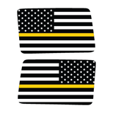 Thin Yellow Flag Rear Window Jeep Graphic