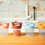 Babyjem Anti-Spill Baby Snack Container - Mess-Free Snacking for Babies & Toddlers on-the-go