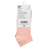 Eklips Unisex Athletic Sneaker Socks 3-Pack in Purple & Orange