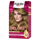 Palette Deluxe 8-0 Honey Blonde Hair Dye - Permanent, Long Lasting Color & Shine, Deep Nourishment with Oils