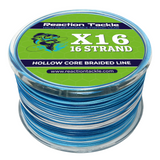 Reaction Tackle Hollow Core - 16 Strand Braided Fishing Line