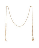 Unwritten Gold Flash Plated Leaf Design 27in Glasses or Face Mask Chain
