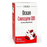 Ocean Koenzim Q10 100 mg - Antioxidant Support, Vegetarian Capsules
