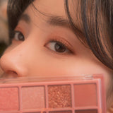 rom&nd Better Than Palette Eyeshadow Palette 01 Pampas Garden - 10 Color Eyeshadow Palette with Matte & Shimmer Finish