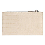 Eklips Cream Croco Wallet Stylish Daily Accessory