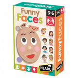 Headu Educational Toy - Funny Faces Game for Kids (3-6 Years) - Creative Play, Imaginative Learning